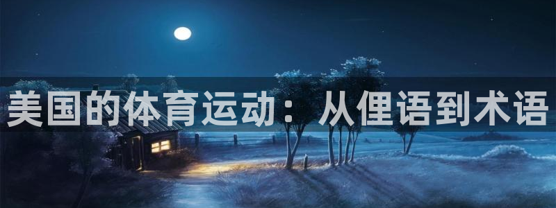 77体育：美国的体育运动：从俚语到术语